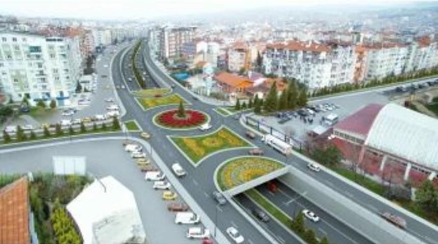 Uşak&rsquo;ta Stat Kavşağı Proje &Ccedil;alışmaları Başladı