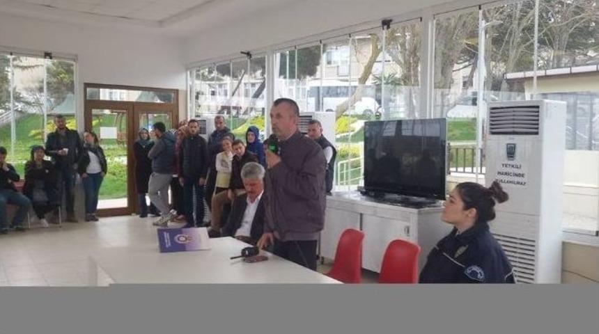 Ankara&rsquo;dan Gelen Misafirlere Dolandırıcılık Semineri Verildi