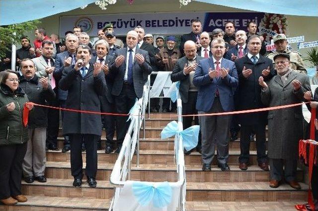 Bozüyük’te Yeni Aceze Evi Hizmete Girdi