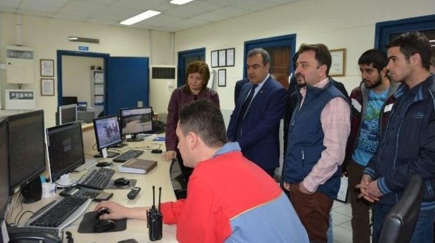 Yunusemre&rsquo;den Mosb Enerji Santraline İnceleme Gezisi