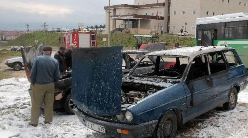 Hastane Bah&ccedil;esinde Korku Dolu Anlar