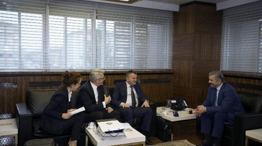 Bosna Hersek Başkonsolosu Began Muhic, Başkan Mustafa &Ccedil;elik&rsquo;e Teşekk&uuml;r Etti