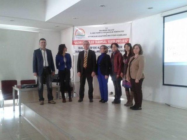 İvrindi’de 2016 Yılı Kadın Çiftçiler Tarımsal Yayım Projesi 1