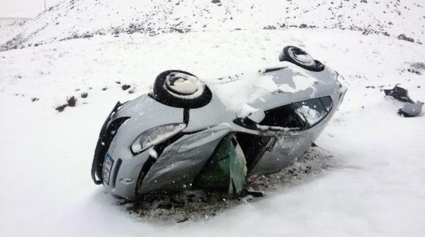 Kar Yağdı Ara&ccedil;lar Takla Attı