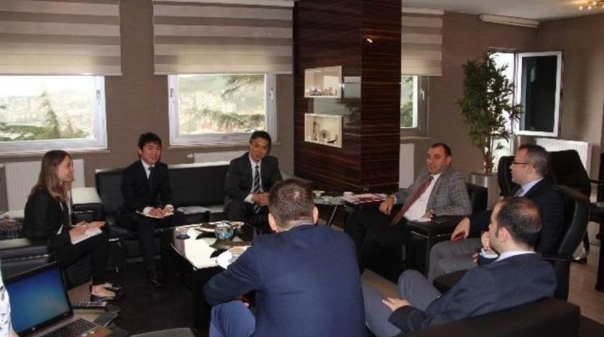 Japonlar Yatırım İ&ccedil;in Doğu Karadeniz B&ouml;lgesi&rsquo;nde İncelemelerde Bulunuyor