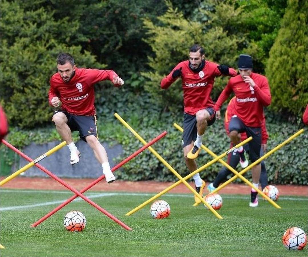 Galatasaray, Eskişehirspor Ma&ccedil;ı Hazırlıklarını S&uuml;rd&uuml;rd&uuml;