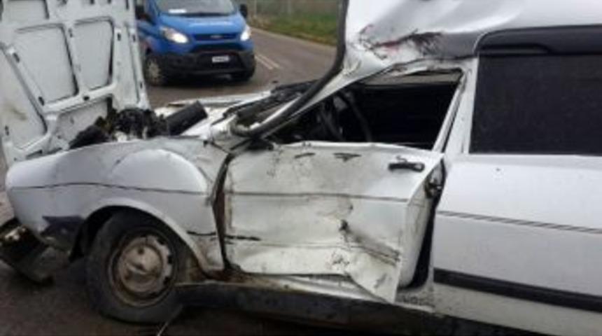 Tekirdağ&rsquo;da Trafik Kazası: 2 Yaralı