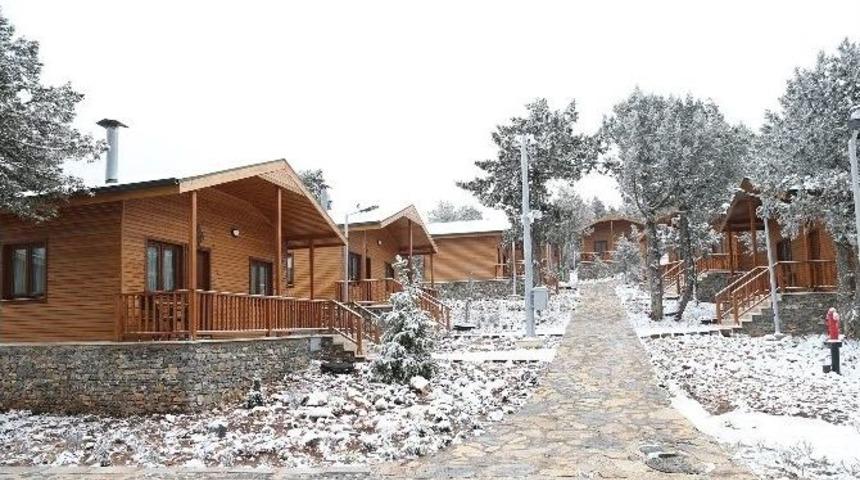 Denizli&rsquo;ye Mart Ayında Kar S&uuml;rprizi