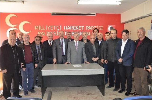 Mhp Karesi İlçe Başkanlığına Mahir İnce Atandı