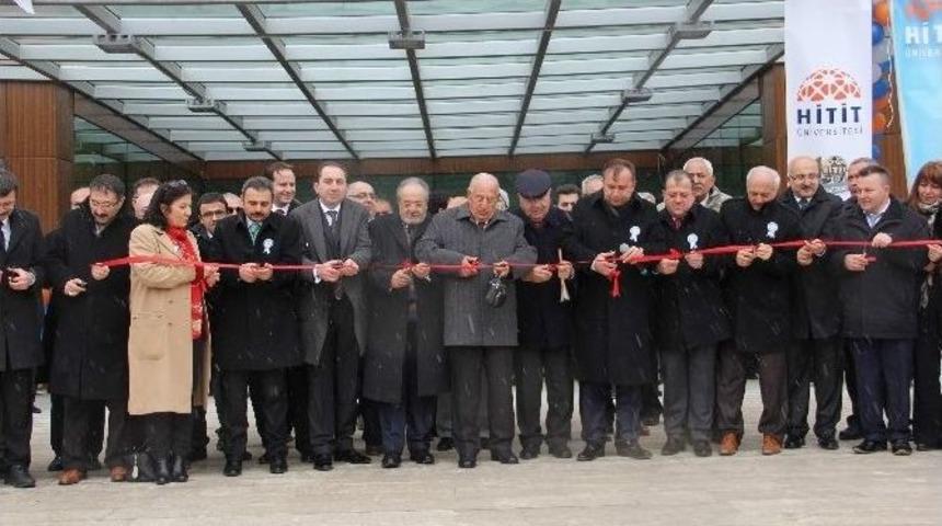 Hitit &Uuml;niversitesi Meslek Y&uuml;ksek Okulları 1 Ve 2 Etap Hizmet Binaları A&ccedil;ıldı
