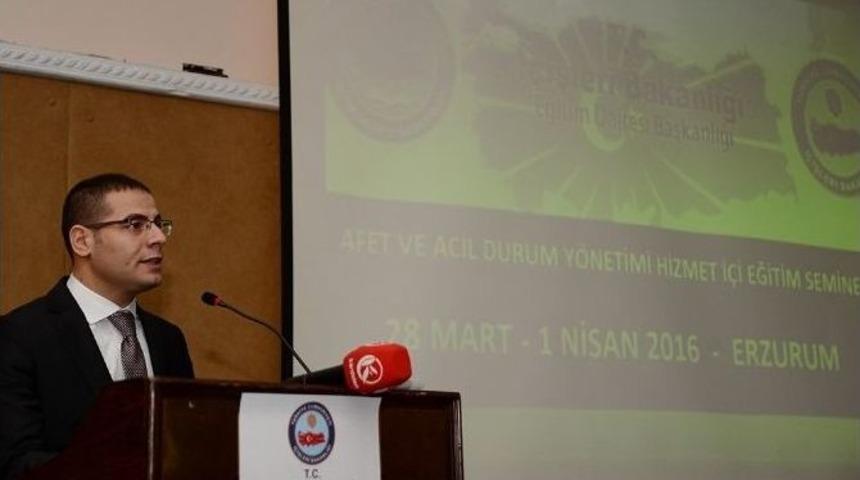 Afet Ve Acil Durum Y&ouml;netimi Hizmet İ&ccedil;i Eğitim Semineri