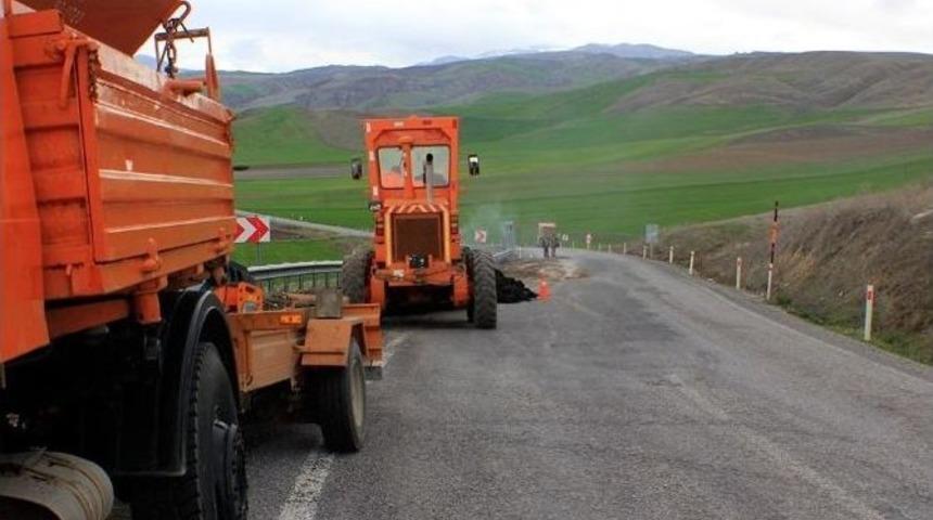 &Ccedil;orum-iskilip Karayolu&rsquo;nda Heyelan