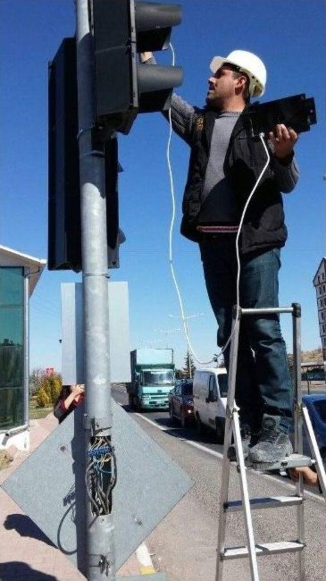 Nevşehir&rsquo;de İlk Sesli Sinyalizasyon Sistemi Uygulamaya Ge&ccedil;ti 1