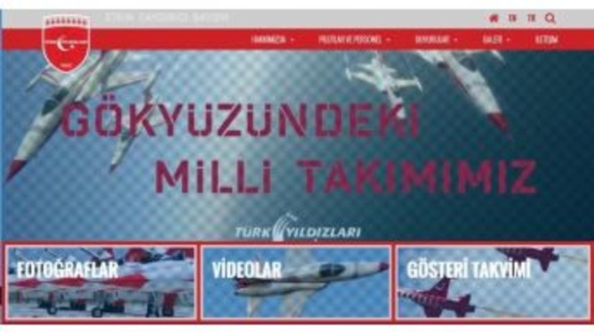 T&uuml;rk Yıldızları&rsquo;nın İnternet Sitesi Yenilendi