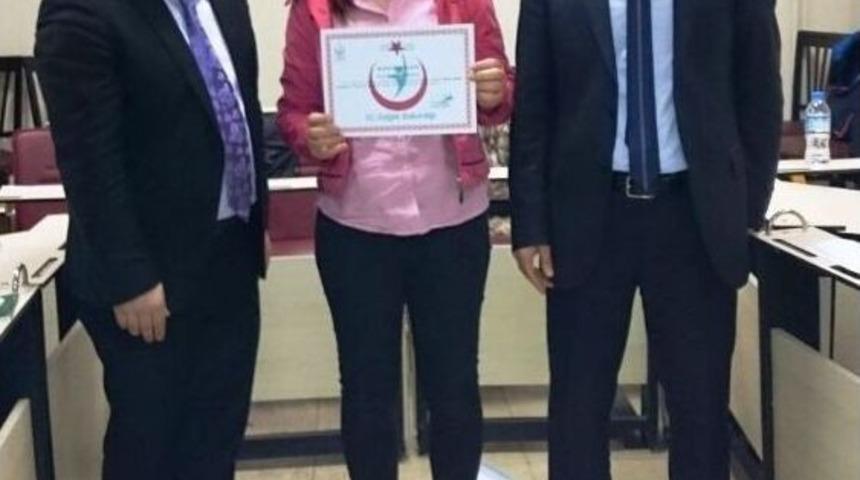 112 Personellerine T&ouml;renle Sertifikaları Verildi