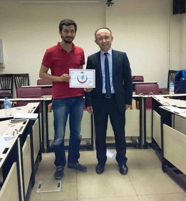 112 Personellerine T&ouml;renle Sertifikaları Verildi 1