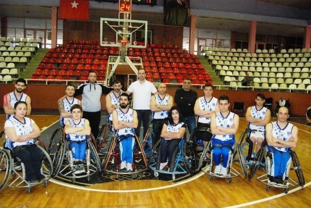 B&uuml;y&uuml;kşehir Tekerlekli Sandalye Takımı Galibiyet Serisini Devam Ettiriyor