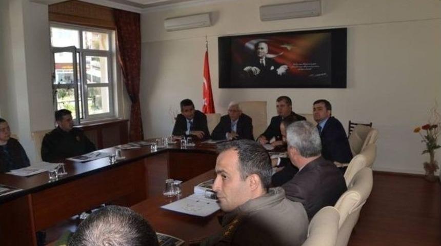 Sahil G&uuml;venlik Toplantısı Yapıldı