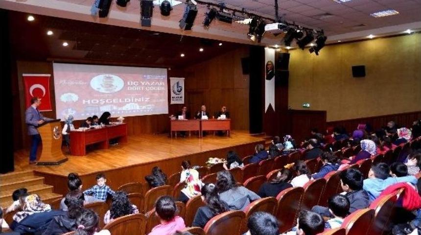 K&uuml;t&uuml;phane Haftası&rsquo;nda &Ccedil;ocuklar Sordu, Yazarlar Anlattı