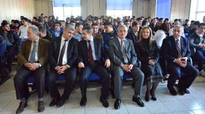 Meslek Lisesi &Ouml;ğrencilerine &ldquo;geleceğimi G&uuml;venle Planlıyorum&rdquo; Projesi Tanıtıldı