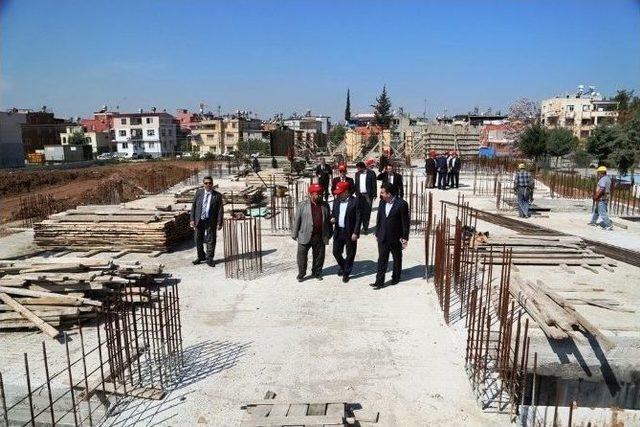 Yüreğir Belediyesi’nden Yurt İnşaatına Destek