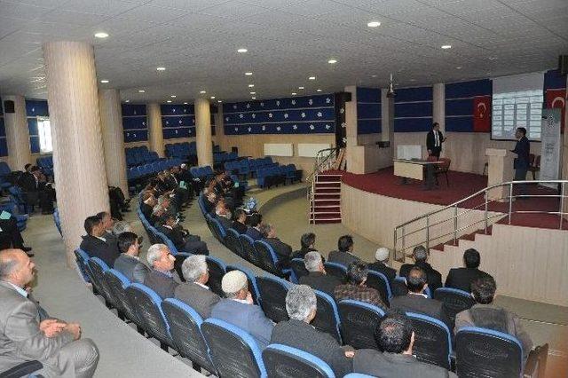 Sincik&rsquo;te İka 2016 Yılı Mali Destek Programını Tanıtıldı 1