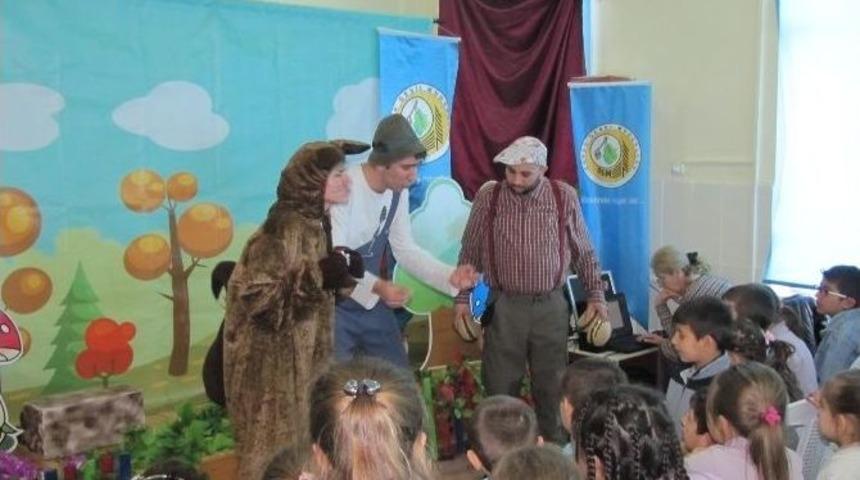 &rsquo;mor &Ccedil;ilek &Ccedil;ocuk Tiyatrosu&rsquo; Hisarcık&rsquo;ta