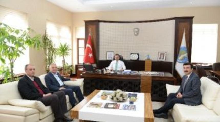 Ticaret Borsası&rsquo;ndan Başkan K&uuml;lc&uuml;&rsquo;ye Ziyaret