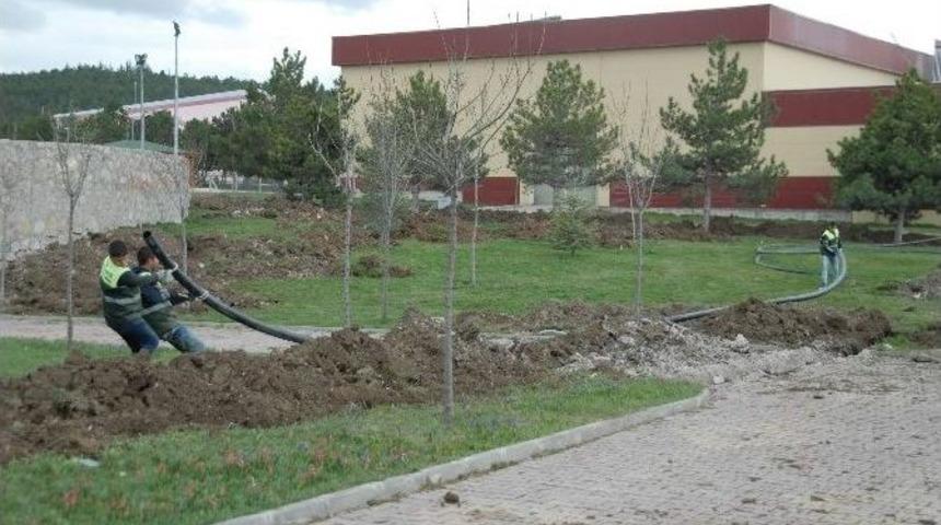 &Ccedil;orum Belediyesi&rsquo;nden Su Tasarrufu Sağlayacak Uygulama