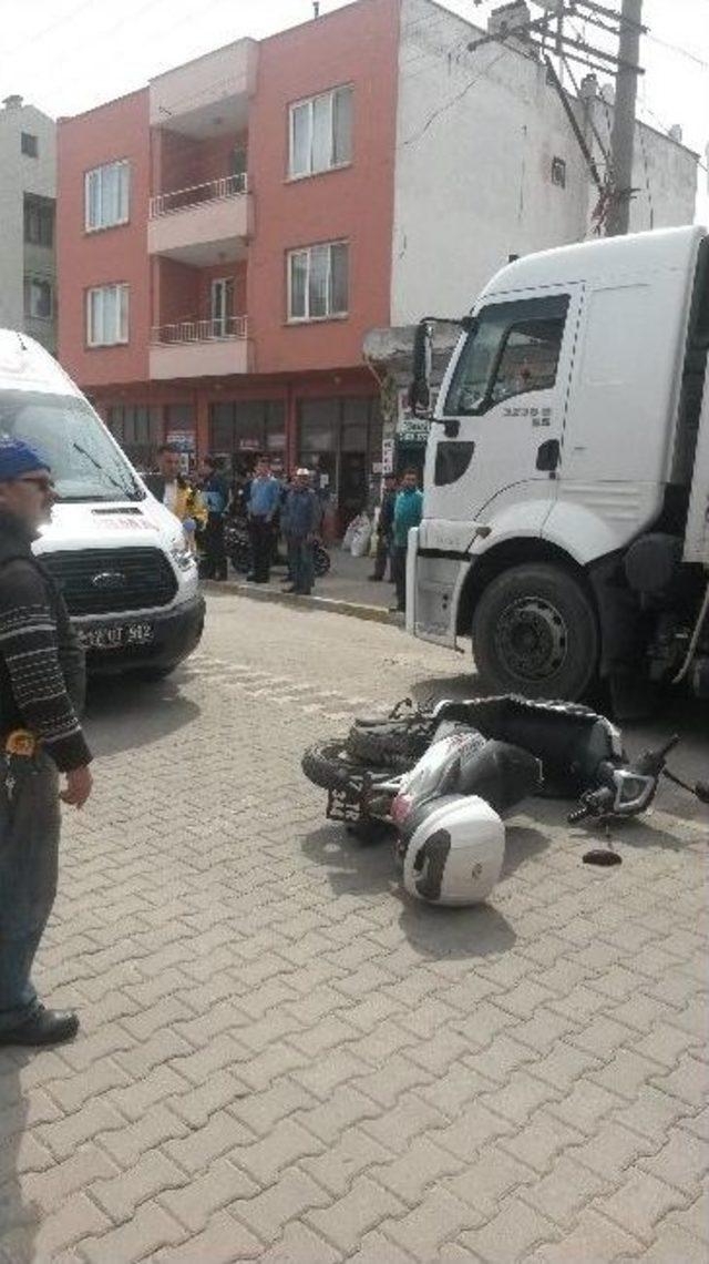 Bayramiç’te Trafik Kazası: 1 Yaralı