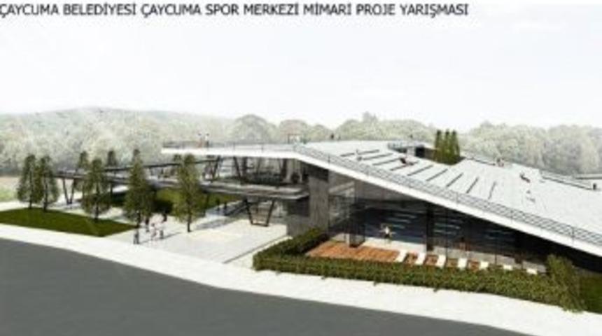&Ccedil;aycuma Spor Merkezi Mimari Proje Yarışmasının Birincisi Belli Oldu