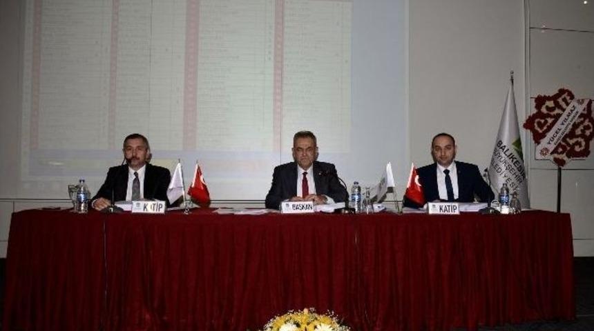 Balıkesir B&uuml;y&uuml;kşehir Belediye Meclisi Toplandı