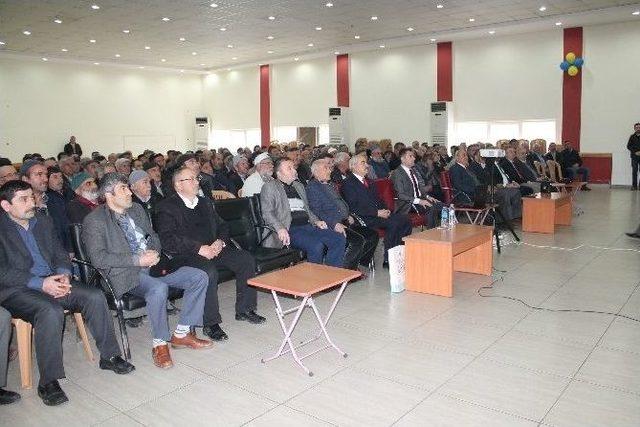 Tosya&rsquo;da Kırsal Kalkınma Semineri Yapıldı 1