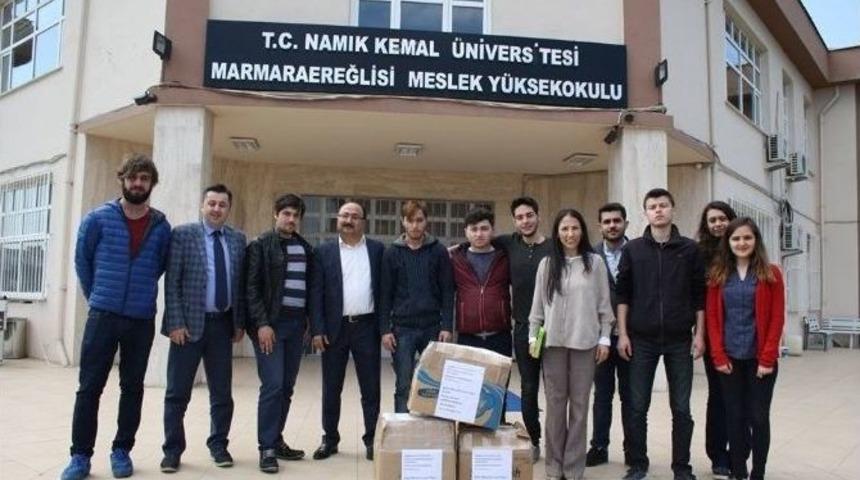 Marmara Ereğlisi&rsquo;nden &Ccedil;ukurca&rsquo;ya Yardım Eli