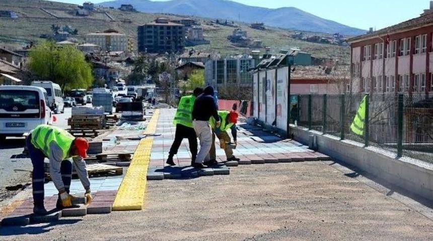 Tecde-yeşilyurt Yolunda &Uuml;st Yapı &Ccedil;alışmaları Başladı