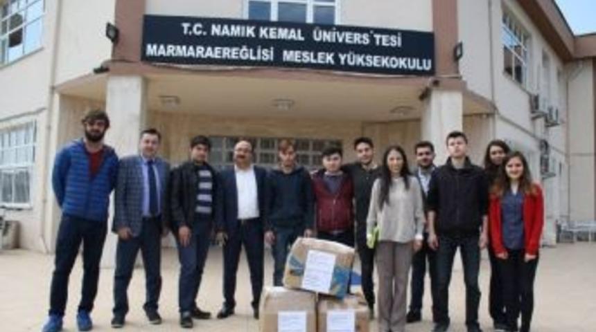 (d&uuml;zeltme) Marmara Ereğlisi&rsquo;nden &Ccedil;ukurca&rsquo;ya Yardım Eli