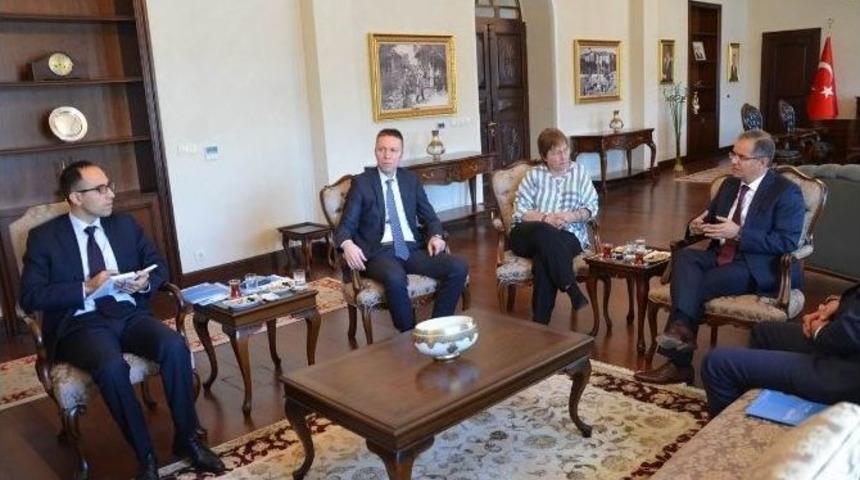 Ocha T&uuml;rkiye Direkt&ouml;r&uuml; Barbara Shenstone Valiliği Ziyaret Etti