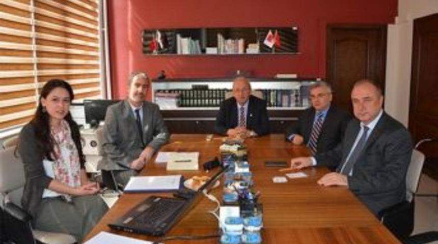 Teski Genel M&uuml;d&uuml;r&uuml; Başa Tekirdağ Ve Lojistik Konulu Toplantıya Katıldı