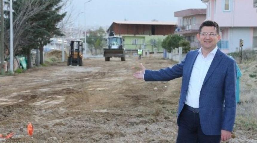 Merkezefendi Belediyesi Yeni Yol A&ccedil;maya Devam Ediyor