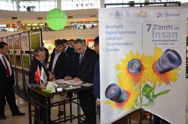 "tarım Ve İnsan" Konulu 7. Ulusal Fotoğraf Sergisi Tekira Avma&rsquo;de A&ccedil;ıldı 2