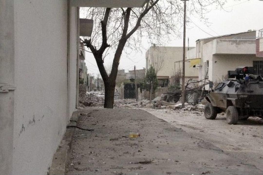 Nusaybin&rsquo;deki Tahribatın Fotoğrafları