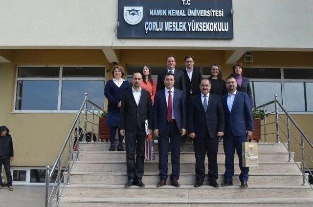 Nk&uuml; &Ccedil;orlu Myo, Coca-cola İle İşbirliği Protokol&uuml; İmzaladı 2