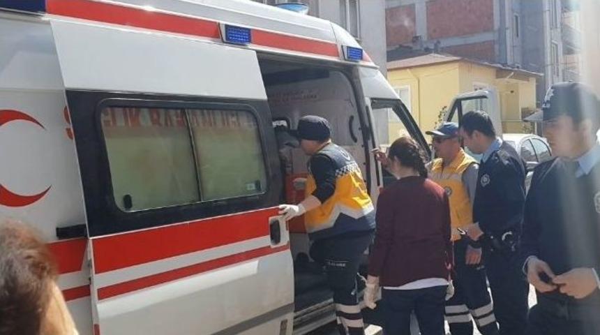 &Ccedil;arşafları Bağlayarak Evden Ka&ccedil;mak İsterken Camda Asılı Kaldı