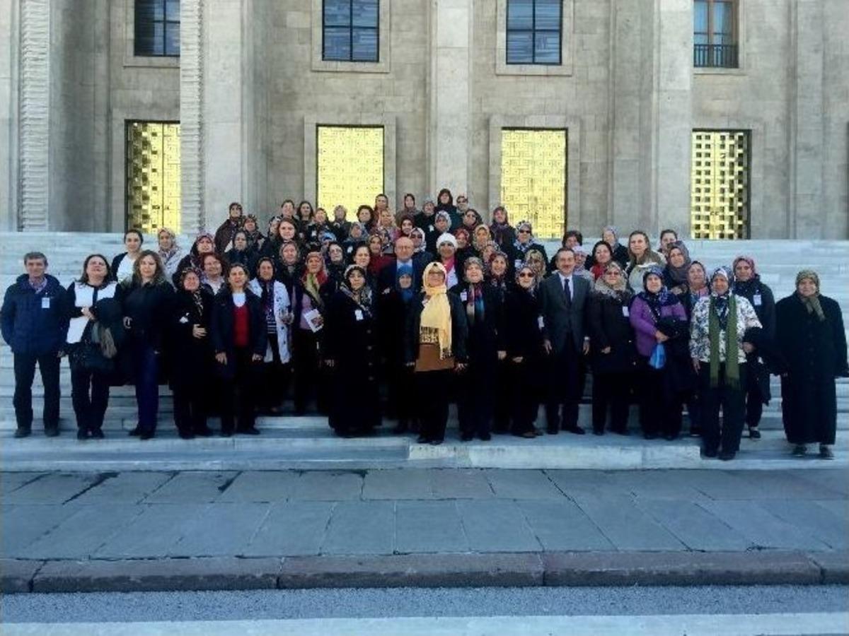 Tepebaşı Beldeevi Kursiyerleri Tbmm&rsquo;de