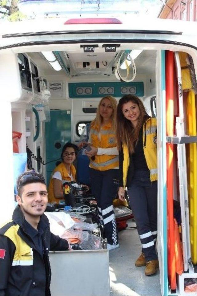 Zonguldak’ta 9 Yeni Ambulans Göreve Başladı