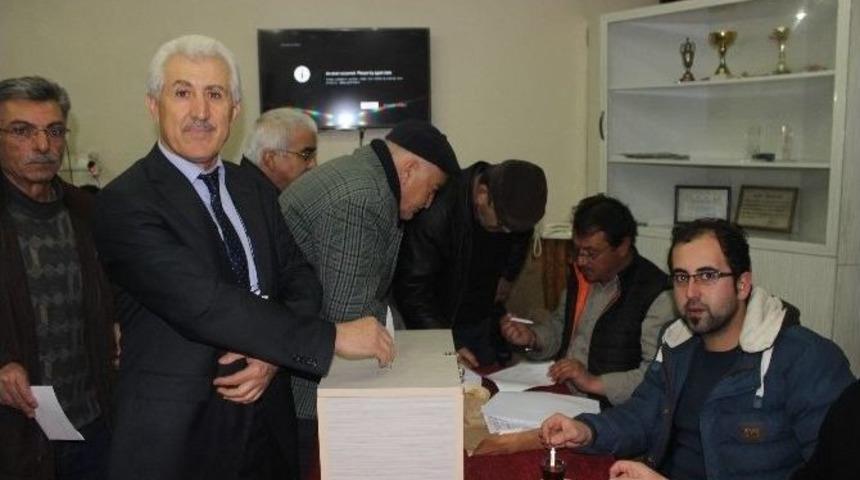 Başkan Abdullah Şahin G&uuml;ven Tazeledi