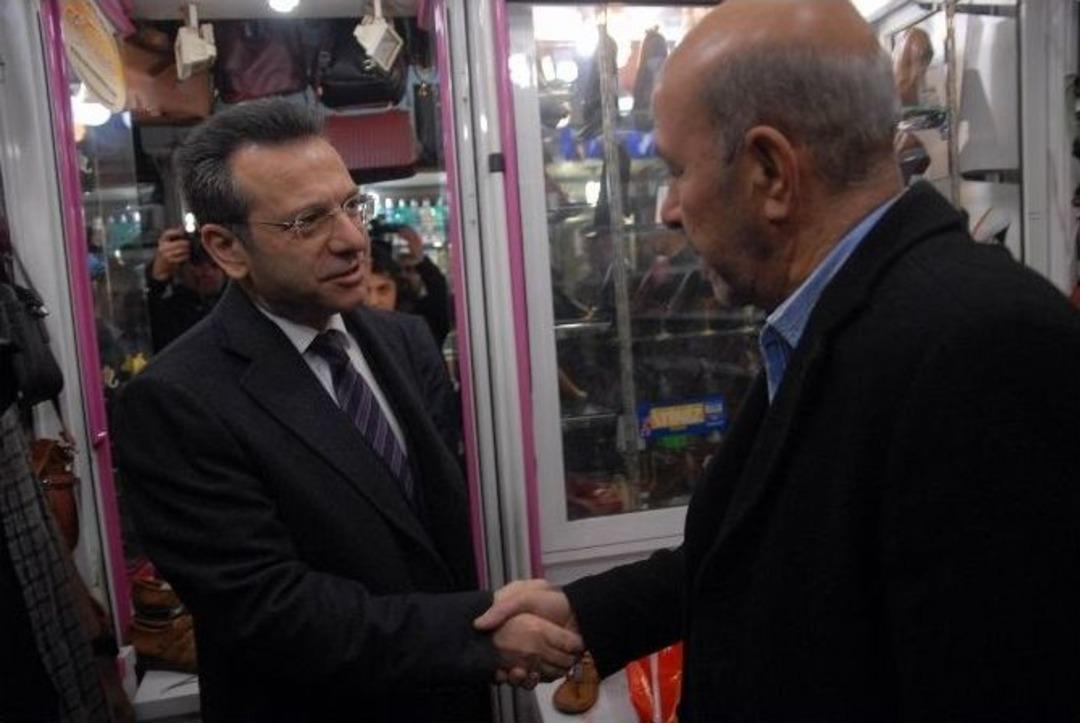 Vali Aksoy&rsquo;dan Sur Esnafına Ziyaret