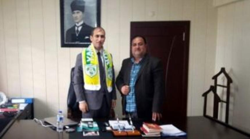Yamanspor&rsquo;dan, Tut Kaymakamı Mehmet Aksu&rsquo;ya Ziyaret