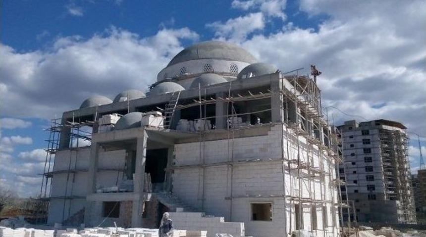 İl M&uuml;ft&uuml;s&uuml; Cami Ve Kuran Kursu İnşaatlarını İnceledi