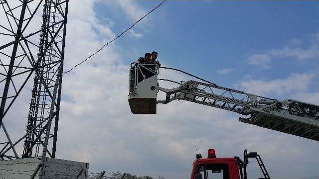 60 Metrelik Baz İstasyona &Ccedil;ıktı 1